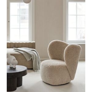 NORR11 Little Big Chair SH: 41 cm - Sheepskin Moonlight