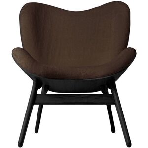 Umage A Conversation Piece Low Loungechair SH: 42 cm - Teddy Brown/Sort Eg