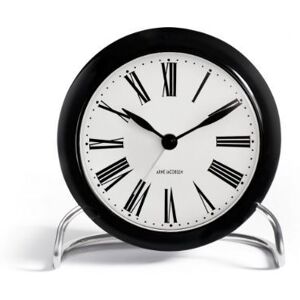 Arne Jacobsen Clocks Arne Jacobsen Roman Bordur Ø:11 cm - Sort/Hvid