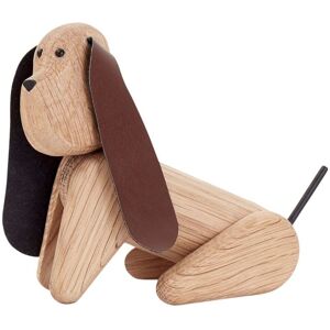 Andersen Furniture My Dog Figur Large 11x13x6 cm - Oak