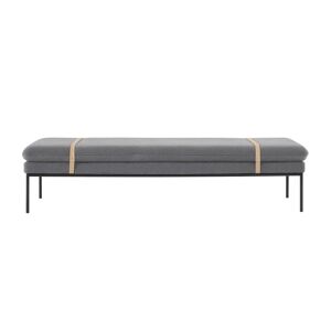 Ferm Living Turn Daybed Wool L: 190 cm UDSTILLINGSMODEL - Solid Light Grey OUTLET