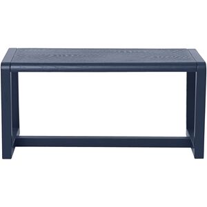 Ferm Living Little Architect Bench 30x62 cm - Dark Blue