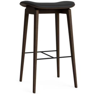 NORR11 NY11 Barstol H: 65 cm - Dark Smoked Oak/Ultra Black 41599