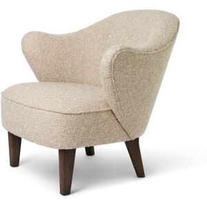 Audo Copenhagen Ingeborg Signatur Loungestol SH: 40 cm - Sacho Zero Boucle 001/Røget Eg