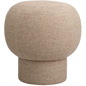 NORR11 Liège Pouf H: 45,5 cm - Taupe/Barnum Bouclé 04