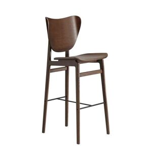 NORR11 Elephant Bar Chair SH: 75 cm - Dark Smoked Oak