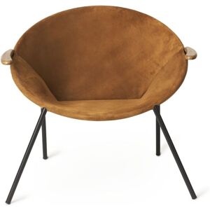 Warm Nordic Balloon Chair SH: 37 cm - Hazel Brown