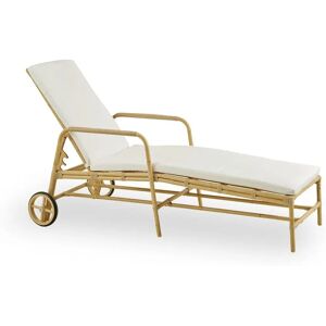 Sika Design Sika-Design Josephine Sunbed B: 200 cm - Natural/B450 Tempotest White