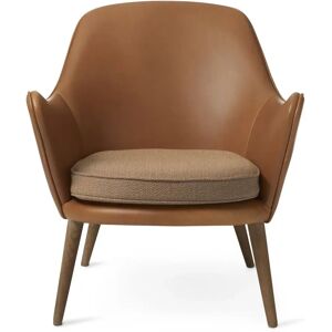 Warm Nordic Dwell Lounge Chair SH: 46 cm - Camel/Latte