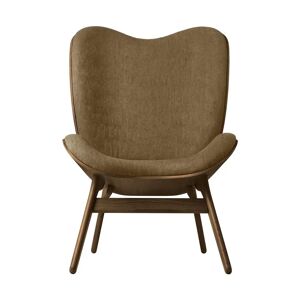 Umage A Conversation Piece Tall Loungechair SH: 42 cm - Sugar Brown/Mørk Eg