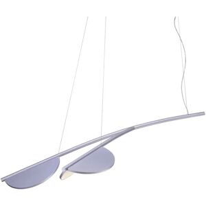 FLOS Almendra S2 Y Short Organic Loftlampe L: 132,6 cm - Lilac Metallized