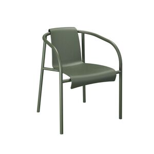 HOUE NAMI Dining Chair w. Armrest SH: 44,5 cm - Olive Green