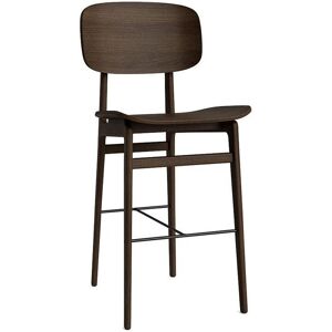 NORR11 NY11 Bar Chair SH: 65 cm - Dark Smoked Oak