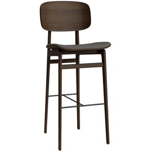 NORR11 NY11 Bar Chair SH: 75 cm - Dark Smoked Oak/Hallingdal 368