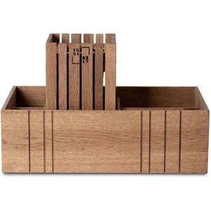 SQUARELY COPENHAGEN TableORGANIZER 42x25 cm - Dark Oak