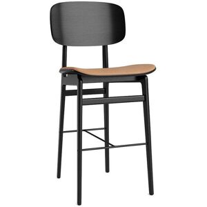 NORR11 NY11 Bar Chair SH: 65 cm - Black/Camel 21004