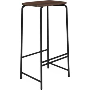 Via TRAB Barstool H: 75 cm - Røget Eg