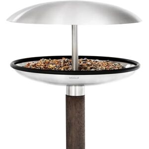 Blomus Fuera Bird Feeder Bird Bath H: 132 cm - Wood