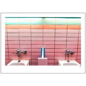 Poster & Frame Plakat 30x40 cm - Pissoir OUTLET