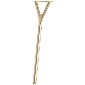 FROST WISHBONE Bordben 8001 H: 72,6 cm - Børstet Guld