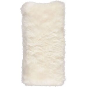 Natures Collection Cushion of New Zealand Sheepskin 28x56 cm - Ivory