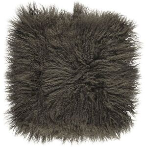 Natures Collection Cushion of Tibetan Sheepskin 40x40 cm - Hedge Green