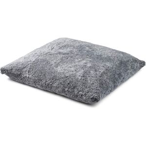 Natures Collection Maxi Float Cushion New Zealand Sheepskin Short Wool Double Side 90x90 cm - Light Grey