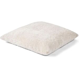 Natures Collection Maxi Float Cushion New Zealand Sheepskin Short Wool Double Side 90x90 cm - Pearl