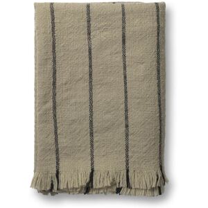 Ferm Living Calm Blanket 120 x 180 cm - Camel/Black