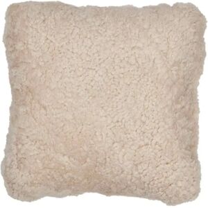 Natures Collection New Zealand Sheepskin Cushion 40x40 cm - Pearl