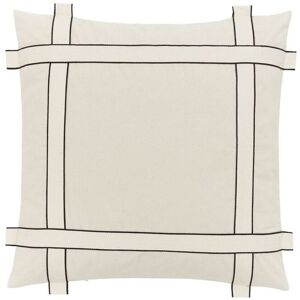 Kristina Dam Studio Bow Cushion Cover 60x60 cm - Beige/Black