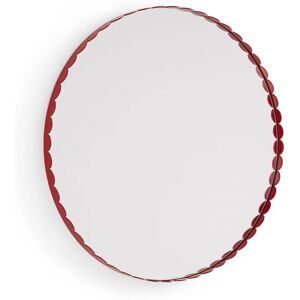 HAY Arcs Mirror Round Ø: 60 cm - Red