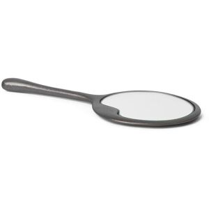 Ferm Living Lava Hand Mirror 12,7x29 cm - Blackened Aluminium