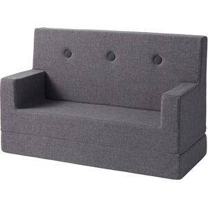 By KlipKlap Kids Sofa - Blue Grey/Grey