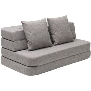 By KlipKlap 3 Fold Sofa XL Soft - Multi Grey/Grey