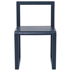 Ferm Living Little Architect Chair H: 51 cm - Dark Blue