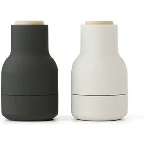 Audo Copenhagen Bottle Grinder Small 2-Pack H: 11,5 cm - Ash/Carbon/Beech