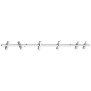 Moebe Coat Rack L: 70 cm - Chrome