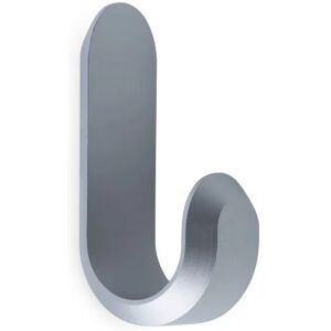 Normann Copenhagen Curve Mini Knager 2 stk H: 5,8 cm - Mat Sølv