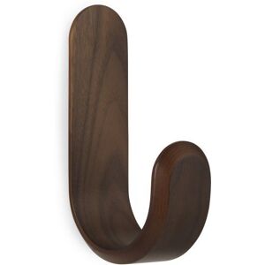 Normann Copenhagen Curve Knage H: 17,7 cm - Valnød