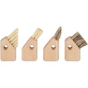 Blomus Aves Kitchen Brushes Set of 4 - Wood