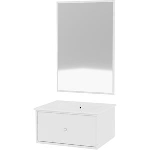 Montana Bathroom Type 1 - 101 New White / White Table Top