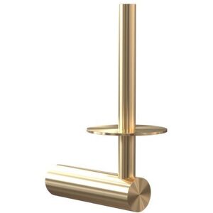 FROST NOVA2 Toiletrulleholder 2 H: 16,75cm - Børstet Guld