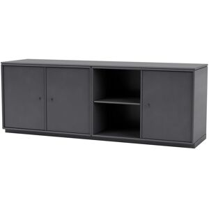 Montana Selection Save Skænk med sokkel 3 cm 139,2x46,8 cm - 36 Coal