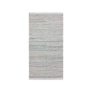 Rug Solid Leather Rug 60x90 cm - Light Grey OUTLET