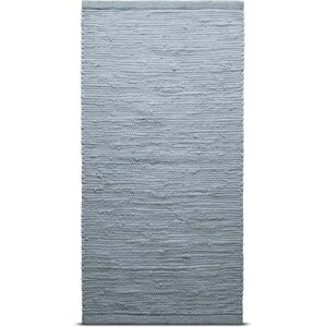 Rug Solid Cotton Rug 60x90 cm - Light Grey OUTLET