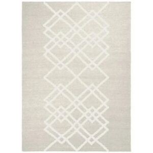 Louise Roe Borg Rug #04 200x300 cm - Ecru/Ecru OUTLET