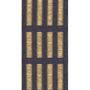 Woodnotes New York Carpet Sewn Edges 140x200 cm - Dark Blue/Natural