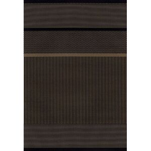 Woodnotes San Francisco Carpet Sewn Edges 80x200 cm - Black/Nutria