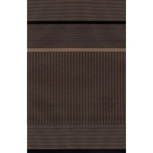 Woodnotes San Francisco Carpet Sewn Edges 140x200 cm - Black/Natural